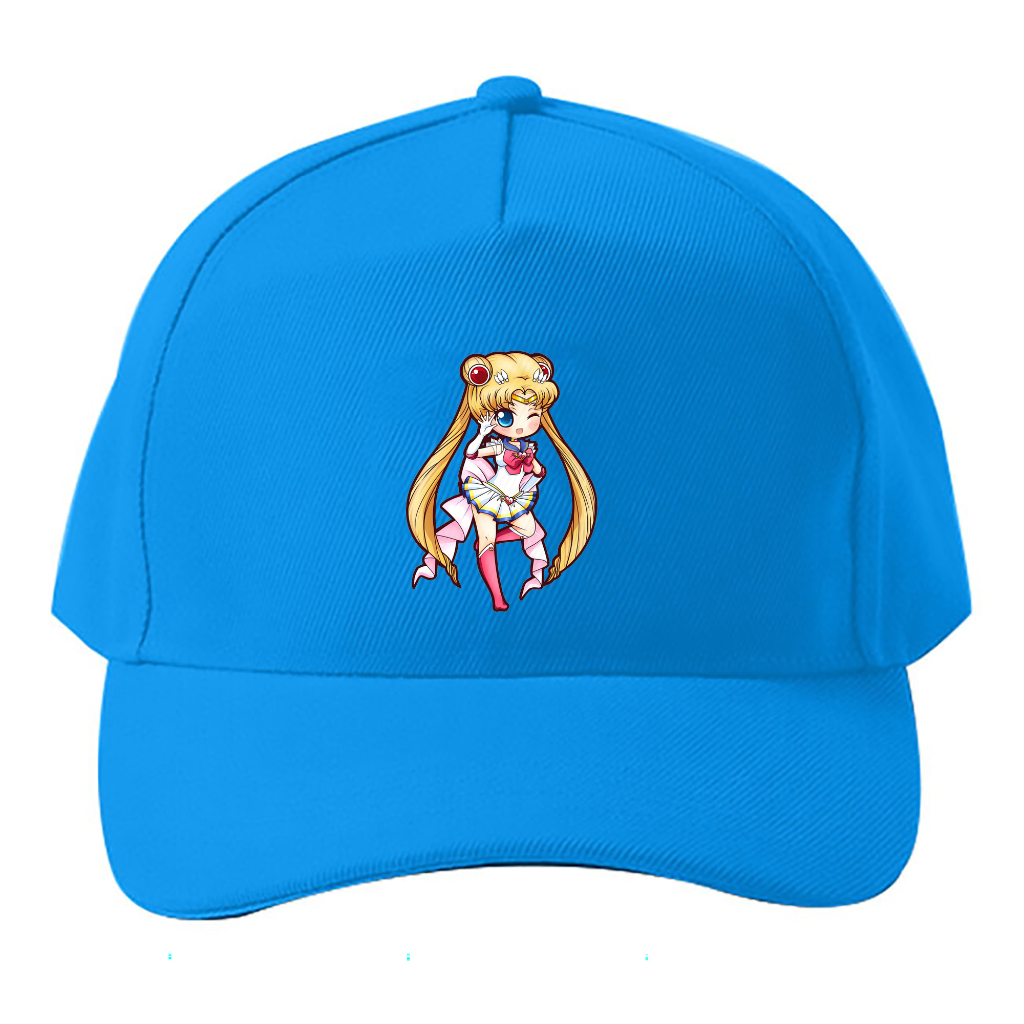 （画像用） 美少女戦士セーラームーン 月野 うさぎ つきの うさぎ Sailor Moon Tsukino Usagi ベースボールキャップ 綿100％ 男女兼用 帽子 スポーツ